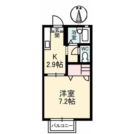 カーサ　セレーノの物件間取画像